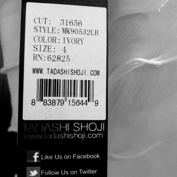 WEDDING DRESS TADASHI SHOJI - Picture 8 of 8